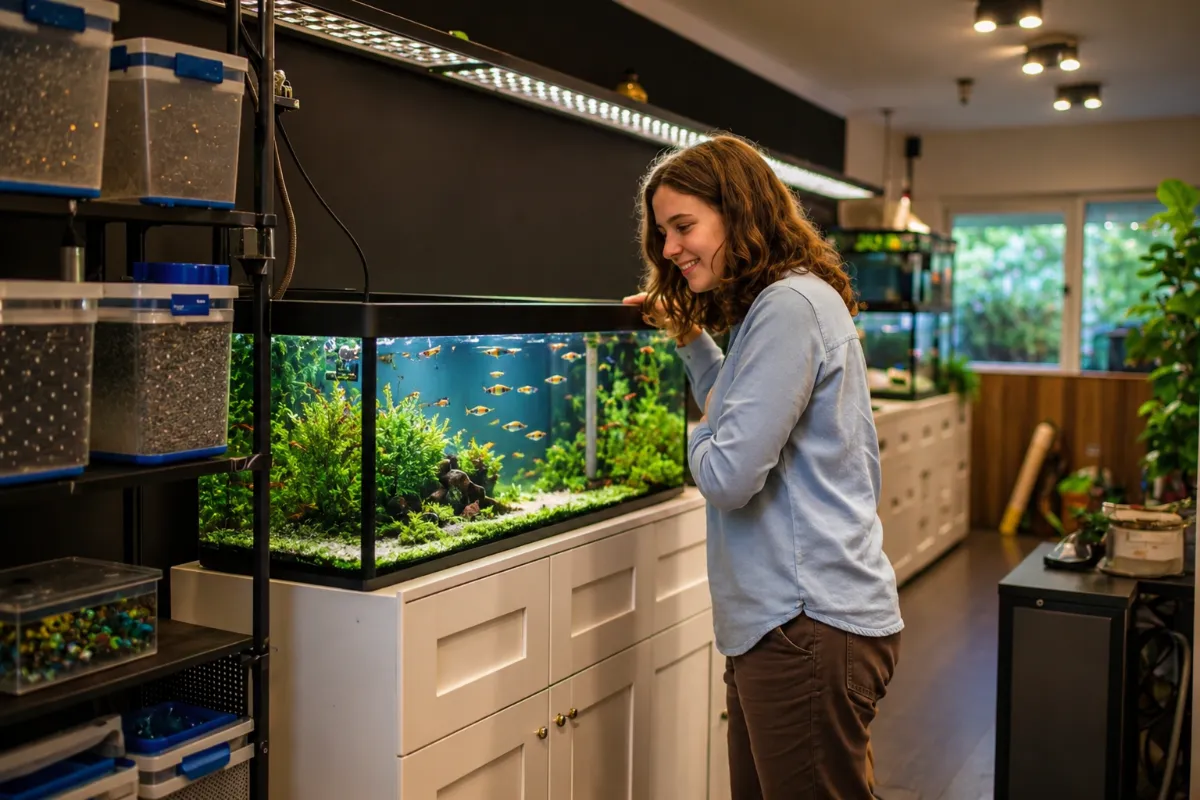 Neues Aquarium richtig einrichten