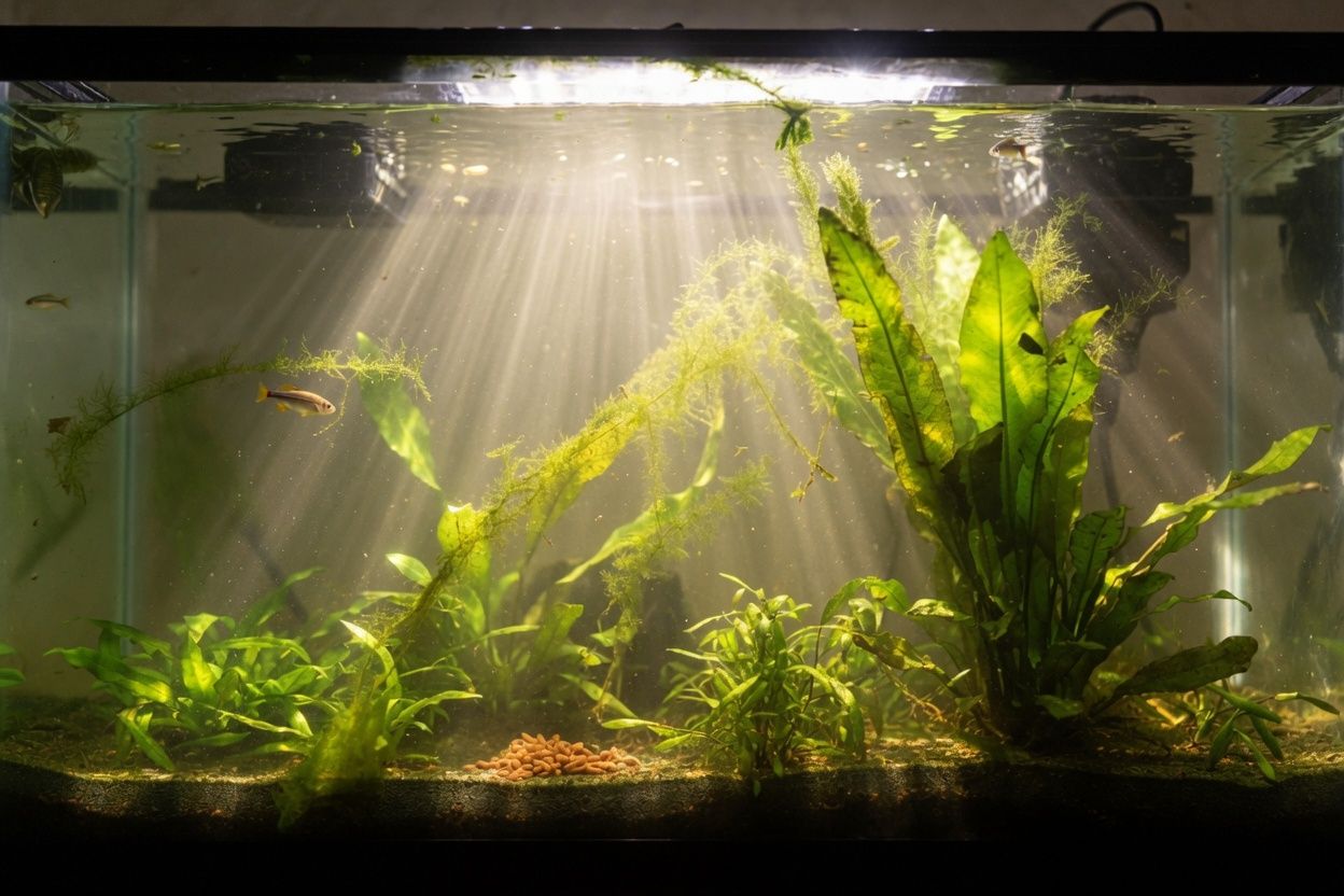 Warum entstehen Algen im Aquarium?